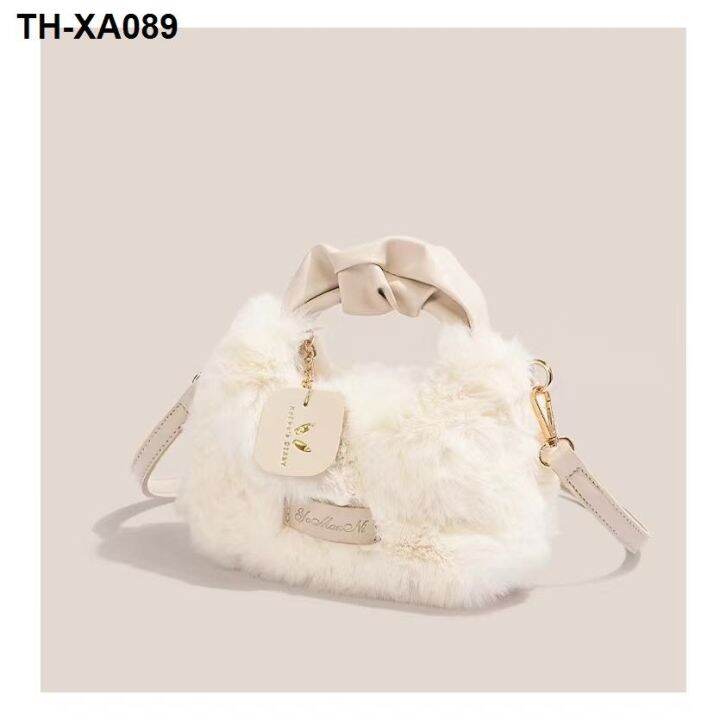 fuzzy-one-shoulder-handbags-women-vogue-of-new-fund-of-2022-joker-worn-maomao-bag