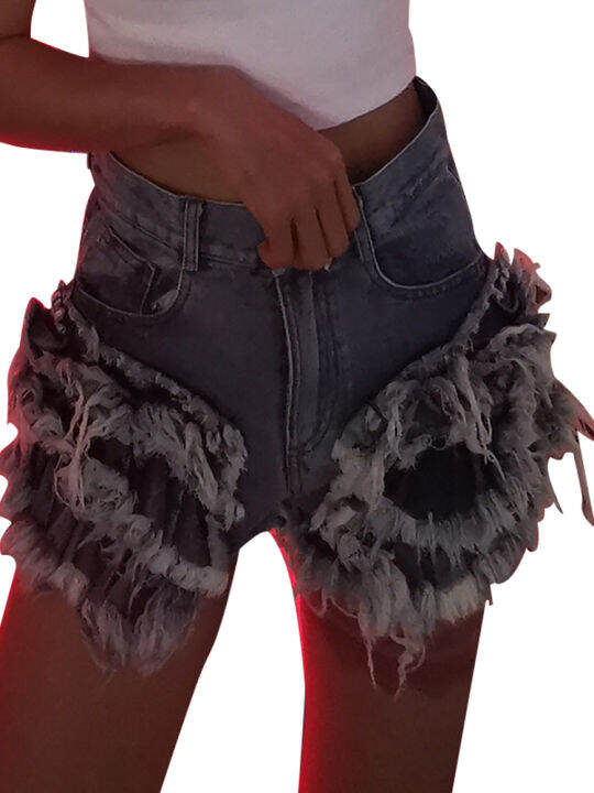 twotwinstyle-patchwork-tassel-denim-shorts-women-high-waist-pockets-large-size-sexy-shorts-female-korean-summer-new-fashion