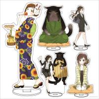 The Masterful Cat Is Depressed Again Today Figure Model Toy Acrylic Stands Anime Plate Holder Home Decor Gift