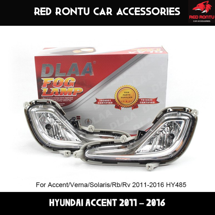 Hyundai Accent 20122018 Foglamp Fog light Lazada PH