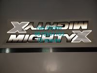 Sticker Mighty X สะท้อนแสง3M งานสกรีน สำหรับรถ Toyota