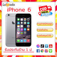 บรรจุภัณฑ์ใหม่ +i phon e 6 16GB/32GB สมาร์ทโฟน 3 สี แนะนำให้ซื้อ แท้100% โทรศัพท์สวย อุปกรณ์ครบชุด1///