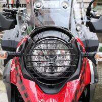 อุปกรณ์ดัดแปลงมอเตอร์ไซค์ DL250 DL GW 250 GW250F GW 250 SVSTrom 250ไฟหน้าสำหรับฝาครอบป้องกันโคมไฟสุทธิกรอบ