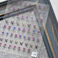 RENEW ญี่ปุ่น สติ๊กเกอร์ การออกแบบดอกกุหลาบ กาว ตกแต่งเล็บ DIY สติ๊กเกอร์ติดเล็บลายนูน 5D ทำเล็บ สติ๊กเกอร์ติดเล็บ