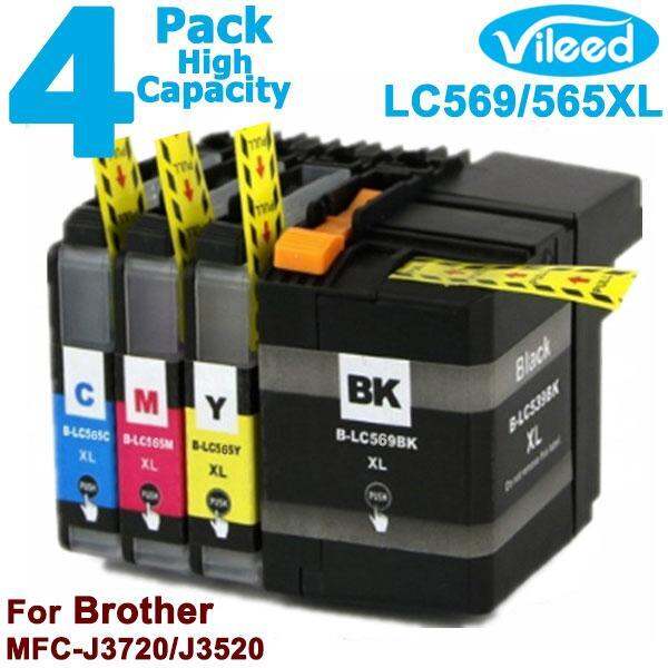 4-pack-lc569xl-bk-lc565xl-c-lc565xl-m-lc565xl-y-full-set-print-ink-cartridge-for-brother-mfc-j3720-mfc-j3520-color-inkjet-printer-lc569-lc565-xl-high-capacity-lc569xl-bk-black-lc565xl-c-cyan-m-magenta