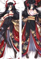 (ปลอกหมอนเท่านั้น) 2WAY เกม Azur Lane Friedrich Der Grosse Anime Dakimakura Hug หมอนข้าง59 "Noshakagi Taiho Hugging หมอนข้างเคส