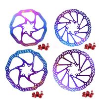 Colorful Scooter Disc Rotor Mountain Bike Hollow Disc Brake Electric Bicycle Brake Rotor 120/140/145/160/180mm Bicycle Parts