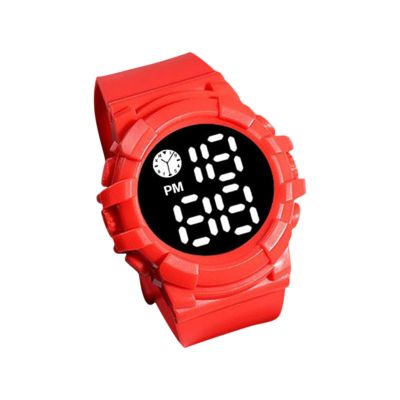 Jam Tangan Digital ใหม่สำหรับเด็กนาฬิกาข้อมืออัจฉริยะกันน้ำนาฬิกาอิเล็กทรอนิกส์ Led สำหรับเด็กผู้หญิงนาฬิกาข้อมือกีฬาผู้ชายดิจิตอล