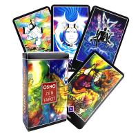 Osho Zen Tarot Cards คู่มือ PDF เวอร์ชันภาษาอังกฤษเกมกระดาน Oracle Deck สำหรับงานปาร์ตี้