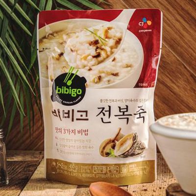 ข้าวต้มหอยเป๋าฮื้อปรุงสำเร็จรูป dongwon Abalone Porridge 420g.Original อร่อยของแท้ 100%From Korea