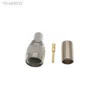 ✑ↂ◇  MiniUHF Mini UHF Male Plug Crimp RF Connector For RG-8X RG8X  Times LMR-240 LMR-240UF