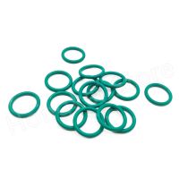 5-50 Buah Ketebalan 2Mm Karet Fluorin Hijau O-ring OD 5-70Mm Gasket Cincin FKM Bagus Tahan Minyak