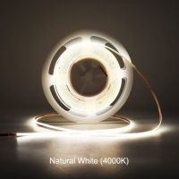 Ultra Thin 3mm COB LED Strip Ribbon Light 12V RA 90 Linear Flexible FOB LED Bar Tape Lamp for Room House Decor Lighting