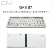 ZUOYA GAS67 Hot Swap RGB Gaming Mechanical Keyboard Kit wiredSupport DIY Gasket Structure customized Keyboard kit