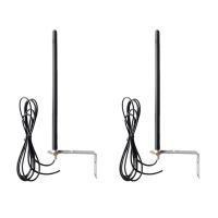 2X 433Mhz Antenna for Gate Garage Radio Signal Booster Wireless Repeater,433.92Mhz Gate Control Antenna