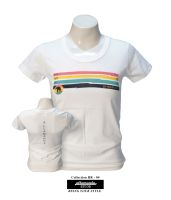 RR04 เสื้อยืด Allamanda ลายสกรีน Rainbow สินค้าลิขสิทธิ์แท้ (S.M.L)