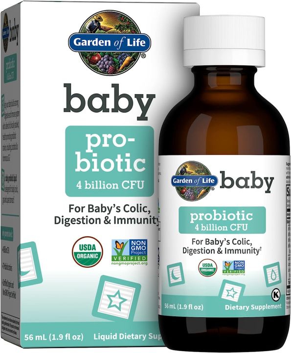 โปรไบโอติก-ชนิดน้ำ-สำหรับเด็ก-probiotic-4-billion-cfu-for-babys-colic-digestion-amp-immunity-56-ml-garden-of-life-โปรไบโอติกส์-โพรไบโอติก-โพรไบโอติกส์