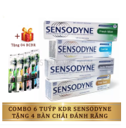 Ưu đãi-10k Combo 06 hộp kem đánh răng SENSODYNE giúp trắng răng hương thơm