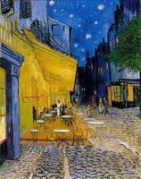 Vincent Van Gogh: ระเบียงคาเฟ่เกี่ยวกับสถานที่ Du ฟอรั่มศิลปะนามธรรมที่แสดงภาพเขียนอาวุโสผ้าใบวาดภาพห้องนอนเด็กสำหรับห้องนั่งเล่น