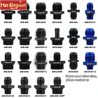 Hardingsun ตัวแปลง AN6 8/10/12เป็น M14/16/18X1.5เมตริกท่อที่ต่อสายยางเชื้อเพลิงตัวแปลงปลายท่อน้ำมันเชื้อเพลิงตัวแปลงปลายด้านฟิตติ้งควบอุปกรณ์ตกแต่งรถยนต์รถ