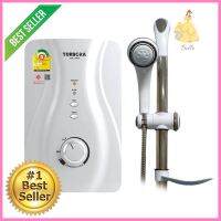 เครื่องทำน้ำอุ่น TURBORA MR-4500E 4500 วัตต์ สีขาวSHOWER HEATER TURBORA MR-4500E 4500W WHITE **ราคาดีที่สุด**