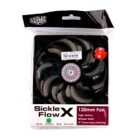 พัดลม  FAN CASE COOLER MASTER 120mm SickleFlow X (Green LED)