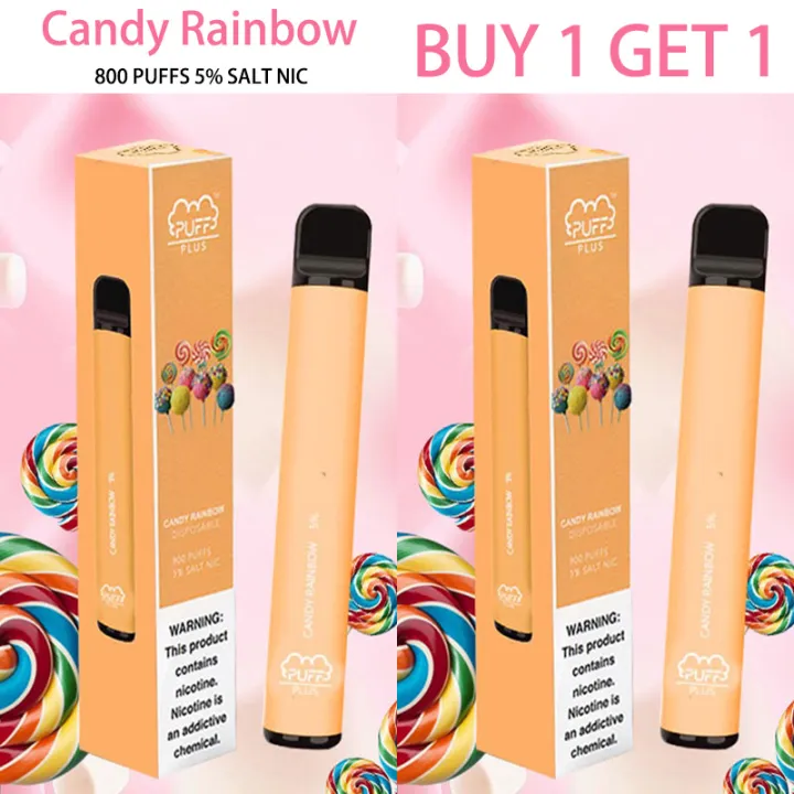BUY 1 GET 1 Puff Plus Disposable Puff Pods 800 Puffs Vaper Smoke full