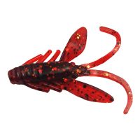 [COD] Lead head hook crayfish 4cm black pit inverted soft bait mandarin fish perch sunfish Luya false