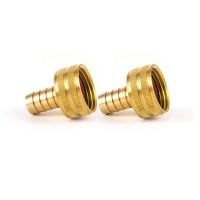 ♀ The Brass 5/8 Barb x 3/4 FHT Hose Repair/Connector Garden Hose Fitting