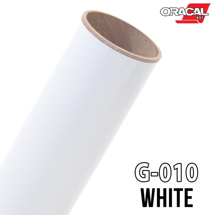 oracal-651-g010-สติ๊กเกอร์สีขาวเงา-ติดรถยนต์-300cm-x126cm