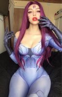 Sexy Woman Superhero LOL Kaisa Cosplay Costume Girls Bodysuit KAISA Zentai Suits Halloween Jumpsuit Adults Kids