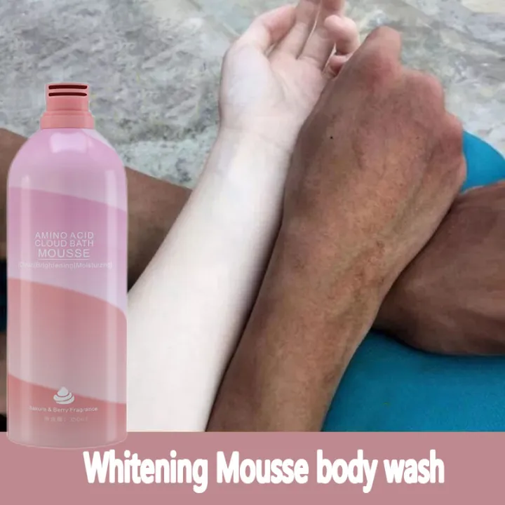 Whitening body wash scrub whitening sabun/pemutih badan memutihkan