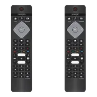 2X Remote Control Replacement for All 4K Smart LED TV 75PUS6754/12 65PUS6754/12 65PUS6704/12 55PUS6754