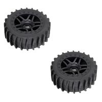 2 Pcs for ARRMA TRAXXAS 1/8 RC Off-Road Vehicle Desert Tire Paddle Tire Racing Tire 17MM