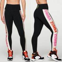 ใหม่มาถึง Zumba กางเกงออกกำลังกายกางเกงผ้าฝ้ายสีเขียวขุ่นทั้งหมด Z1B00116