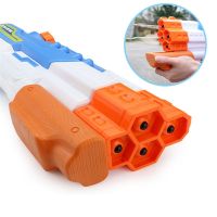 1200CC Water Soaker 4 Nozzles Water Blaster Squirt 30ft Water Water Fight Summer Outdoor Swimming Pool Beach Toys