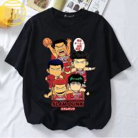 BIL  DUNK BASKETBALL ANIME T-SHIRT BAJU T SHIRT LELAKI PEREMPUAN COTTON JAPAN MANGA BOLA KERANJANG MAN เสื้อยืด