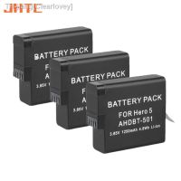 JHTC Battery For Gopro Hero 5 6 7 Black Cameras Batteries 1250mah For Gopro Hero 5 hero 6 hero 7 Bateria new brend Clearlovey