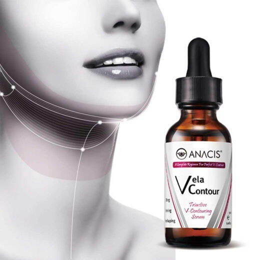 Vela Contour Double Chin Neck Firming Tightening Lifting V line Serum
