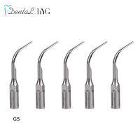 5Pcs G5ทันตกรรม Scaler Tips Fit EMS นกหัวขวาน Ultrasonic Scaler Handpiece ทันตกรรม Ultrasonic Scaler Scaling Tip