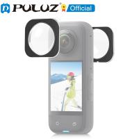 ■™✌ PULUZ for Insta360 X3 Lens Guard Optical Glass Protective Cover for Insta360 X3 Panoramic Motion Camera Accessories