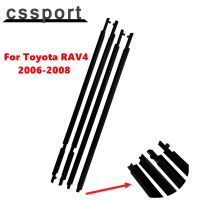 【LZ】 75710-0R020 4 peças para janela de carro tiras de vedação para Toyota RAV4 2006-2008