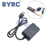 เครื่องชาร์จ USB DC 7.4V อินพุต2000Ma DC 5V 1-2A สำหรับ Wltoys 144001 XK K130 12428 A959 A959-B A979 A979-B K989ชิ้นส่วนรถยนต์ RC K969