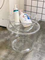 ✺ transparent thickened plastic bucket bath large storage portable outdoor wash wholesale