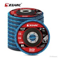 【CW】✷  EZARC 5/10 Pcs Set Flap Discs 115mm T29 Grinding Wheels 40/80 Grit Sanding Grinder