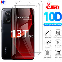 3ชิ้นสำหรับ Xiaomi 13T Pro Xiaomi กระจกนิภรภัย Xiaomi Mi 13T Pro 12T Pro 11T Pro 13TPro 5G 6.73 "ฟิล์มกระจกนิรภัยเกราะปกป้องหน้าจอ