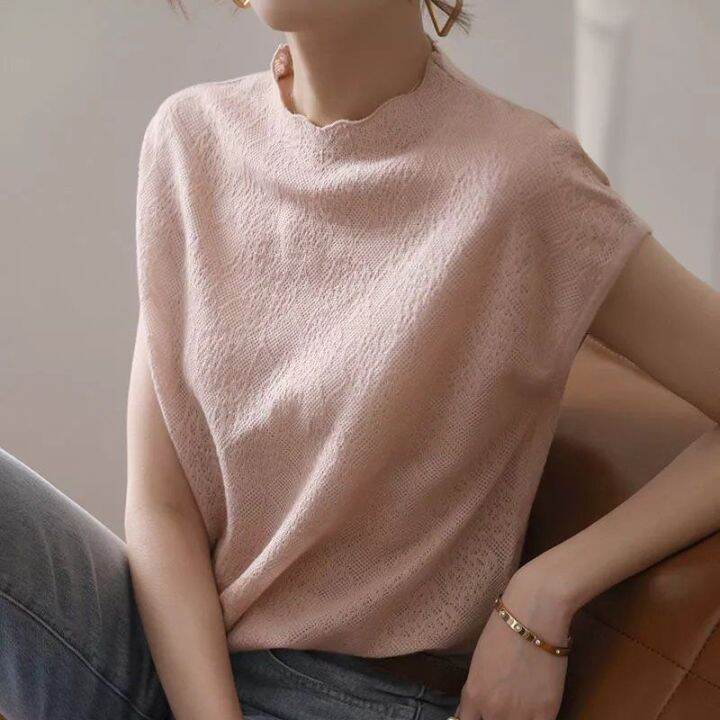 ice-silk-short-sleeved-t-shirt-womens-2022-loose-short-sleeved-korean-version-hollow-round-neck-top-knitted-bottoming-shirt-t-2022-sg-9-8