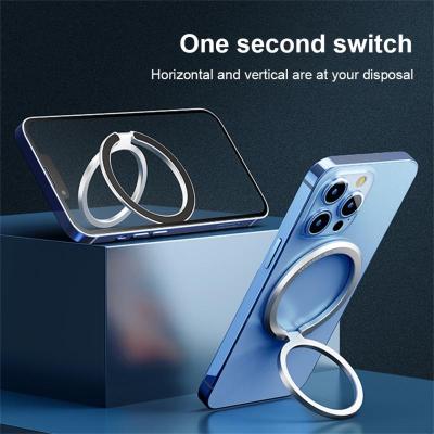 Mobile Phone Ring Holders CellPhone Stands Magnetic  Compatible with iPhone 12 13 14 Series Removable Cell Phone Grip Kickstand Ring Grip