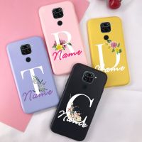 【HOT】✟ Personalized Name Note 9 10 8 7 MAX 10S 9S 9T 9A 9C 8A 10X Silicone Cover