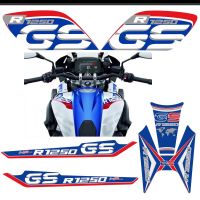 ┋☁♕ R 1250 GS Stickers For BMW R1250GS Tank Pad Protector Fender Fairing Luggage Aluminum Case Handguard GSA Adventure Motorcycle